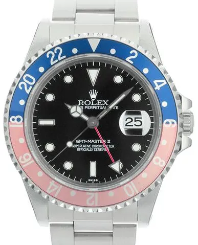 Rolex GMT-Master II 16710 40mm Stainless steel Black