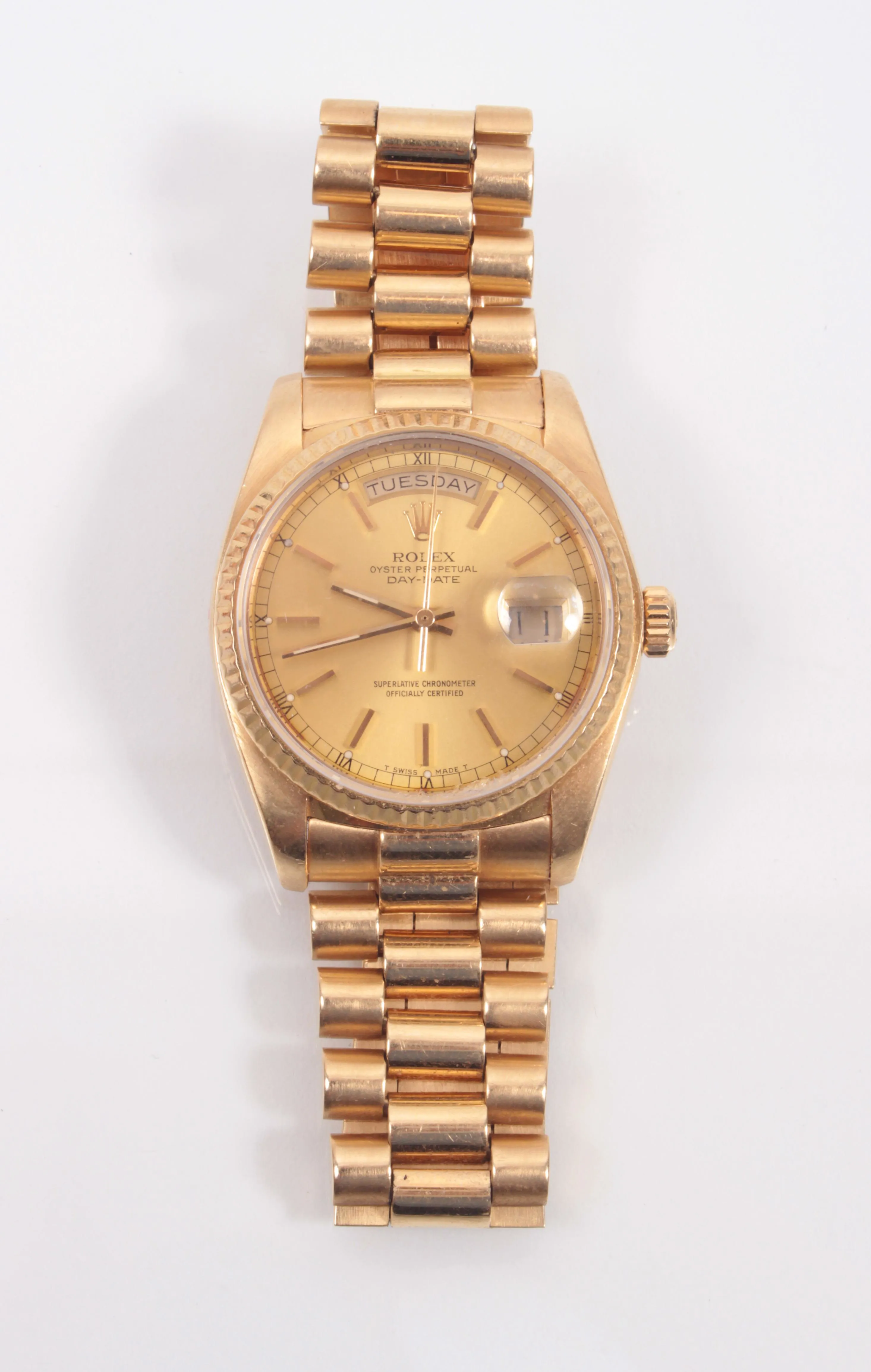 Rolex Day-Date 36 18038 36mm Yellow gold