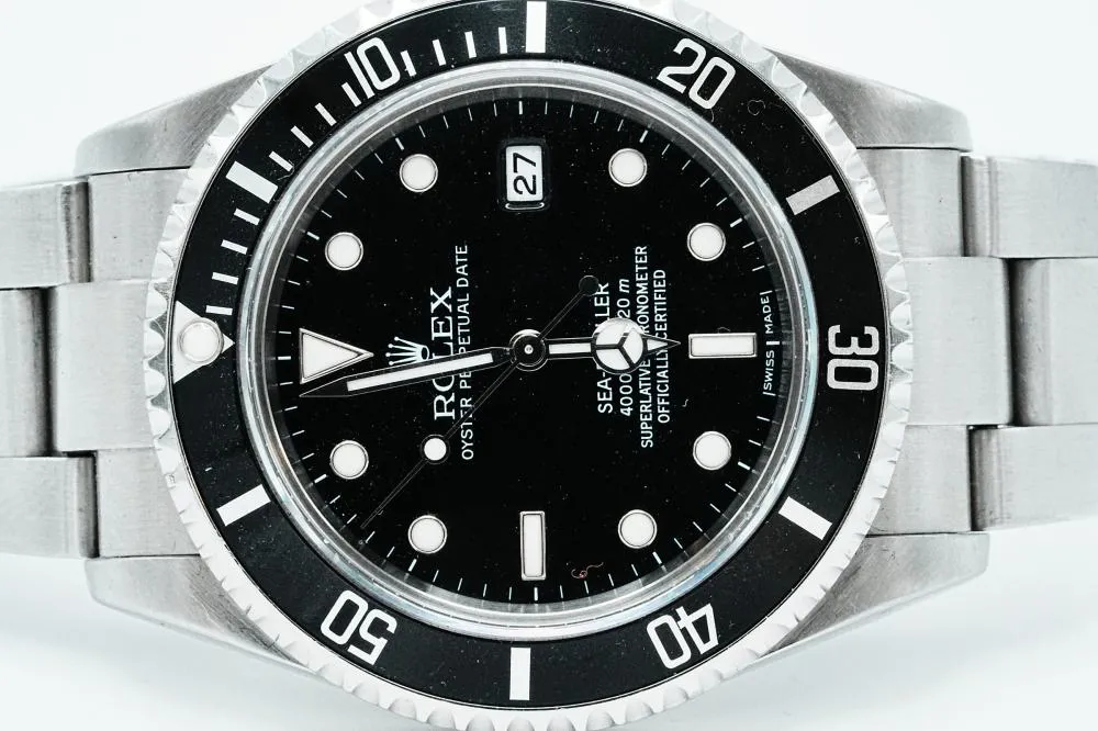 Rolex Sea-Dweller 16600 40mm Stainless steel and Aluminium Black 5