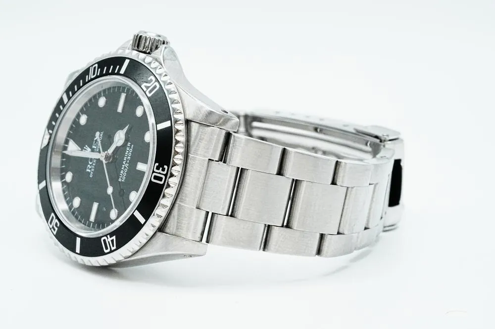 Rolex Submariner 14060 40mm Stainless steel and Aluminium Black 1