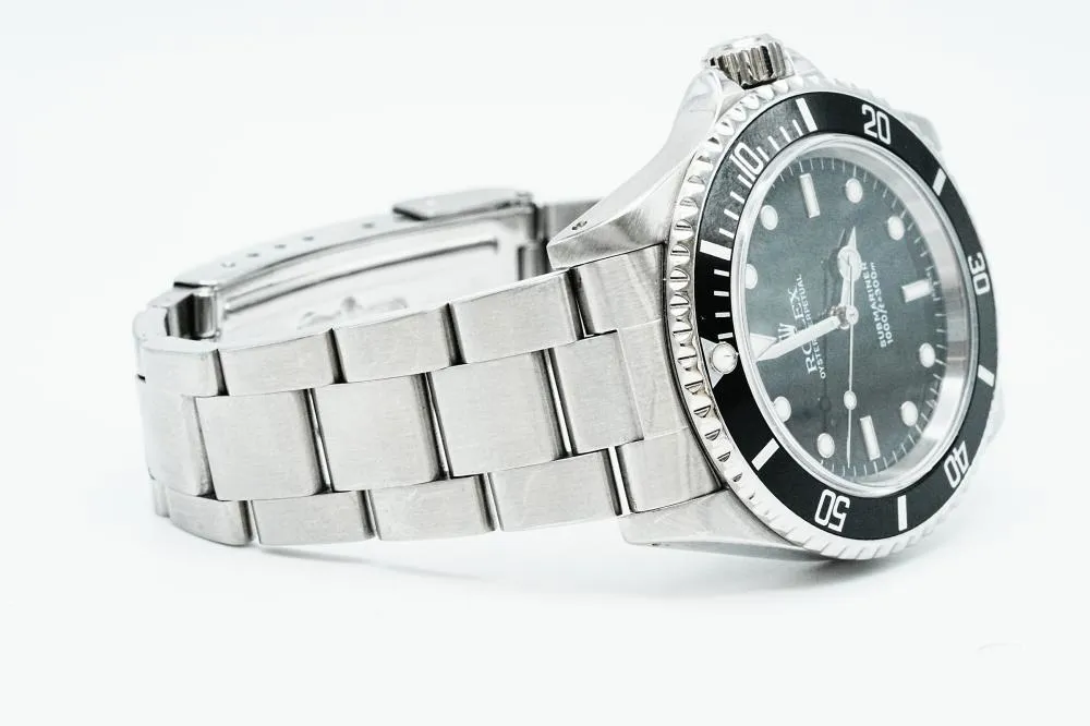 Rolex Submariner 14060 40mm Stainless steel and Aluminium Black 2