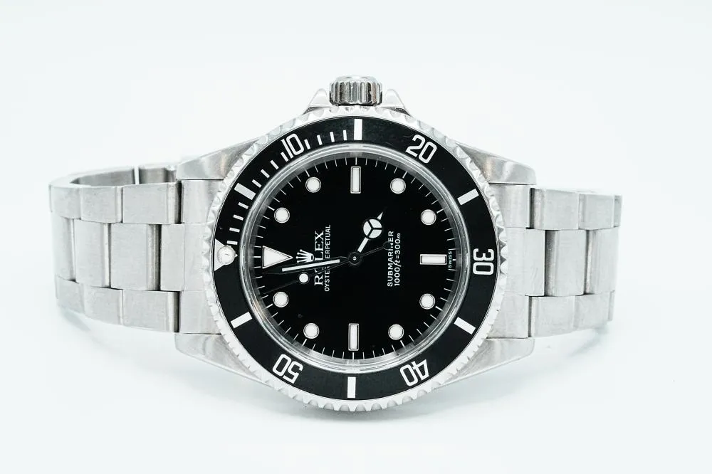 Rolex Submariner 14060 40mm Stainless steel and Aluminium Black