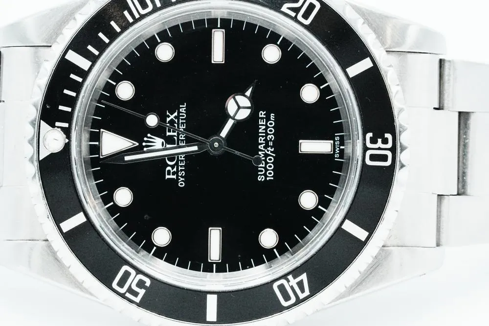 Rolex Submariner 14060 40mm Stainless steel and Aluminium Black 5