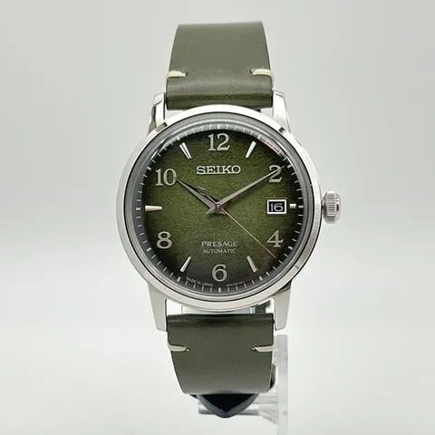 Seiko Presage SARY181 Stainless steel Green Japan | Dealer | EveryWatch