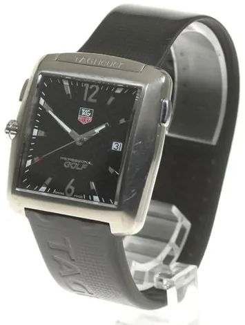 TAG Heuer Professional Golf Watch WAE1111-0 36mm Stainless steel Black 1