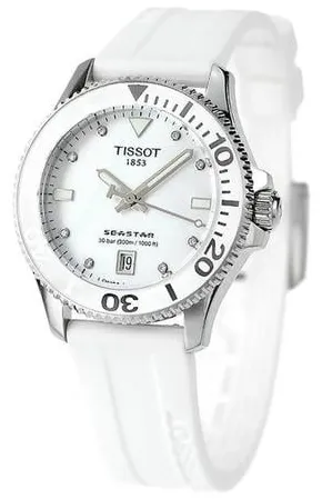 Tissot T-Sport T120.210.17.116.00 42mm Stainless steel White Mother of Pearl