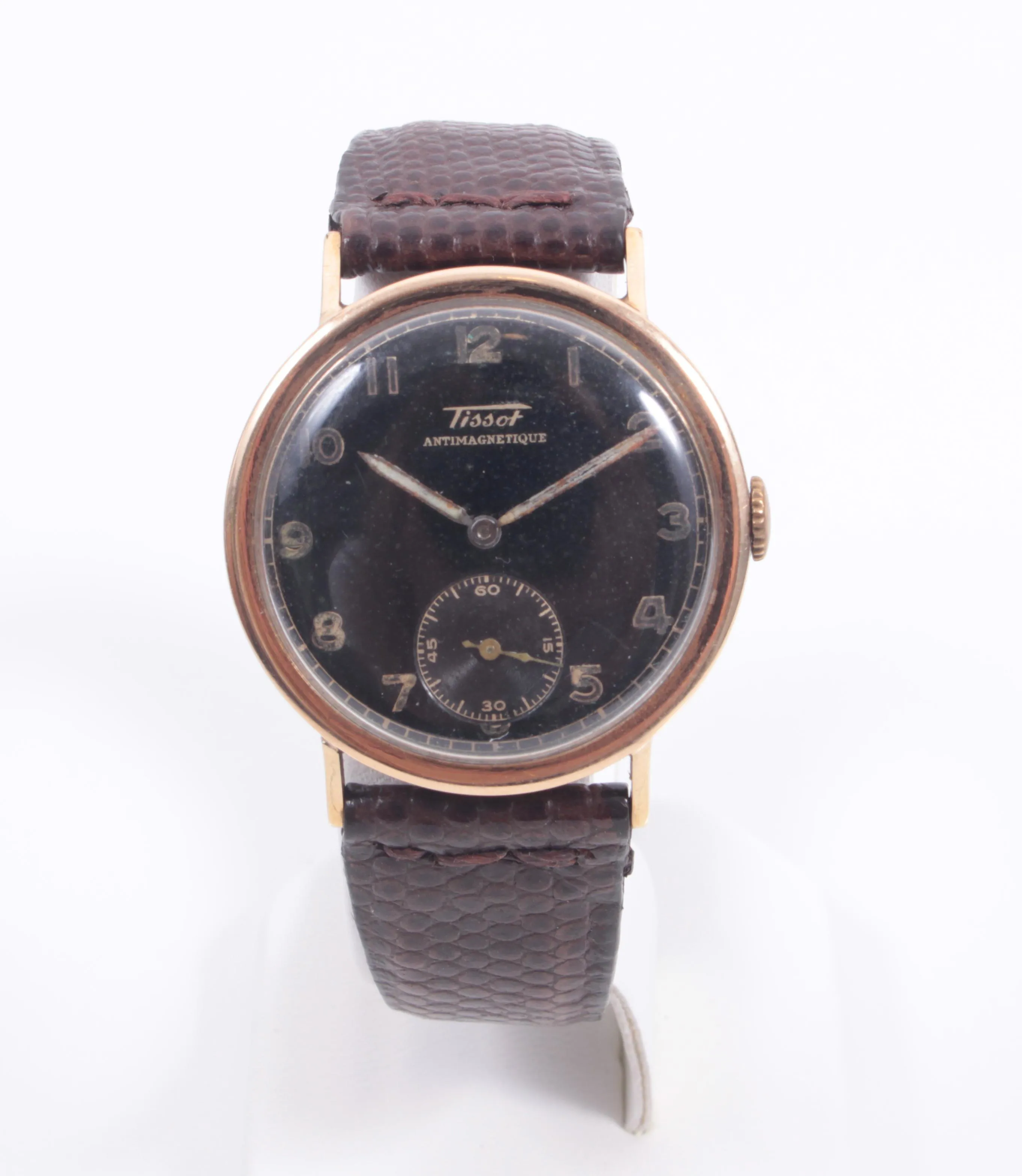 Tissot 34mm Yellow gold Black