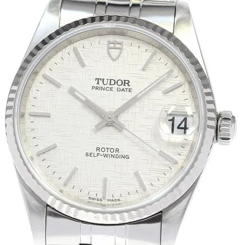 Tudor 72034 31mm Silver Silver