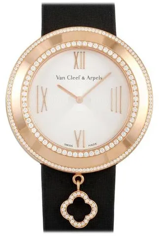 Van Cleef & Arpels Charms VCARM95100 38mm Rose gold Silver