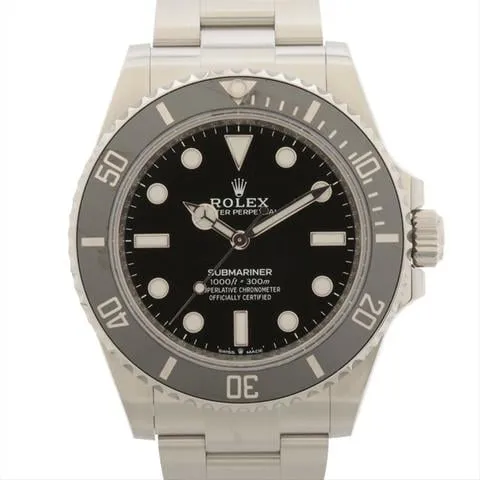 Rolex Submariner 124060 40mm Stainless steel Black