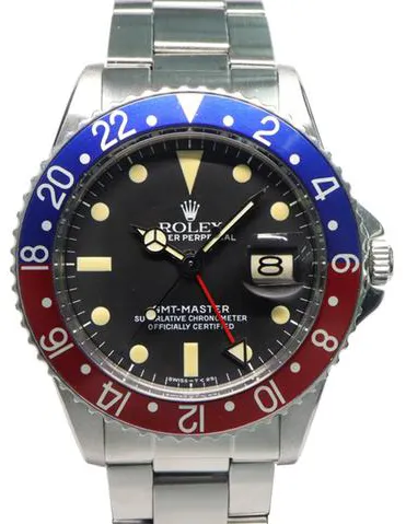 Rolex GMT-Master 1675 40mm Stainless steel Black