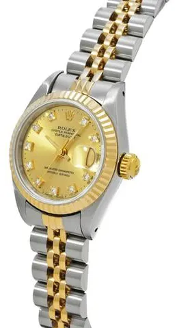 Rolex Datejust 69173G 26mm Stainless steel Champagne 1