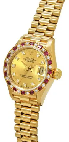 Rolex Lady-Datejust 69198G 26mm Yellow gold Champagne 1