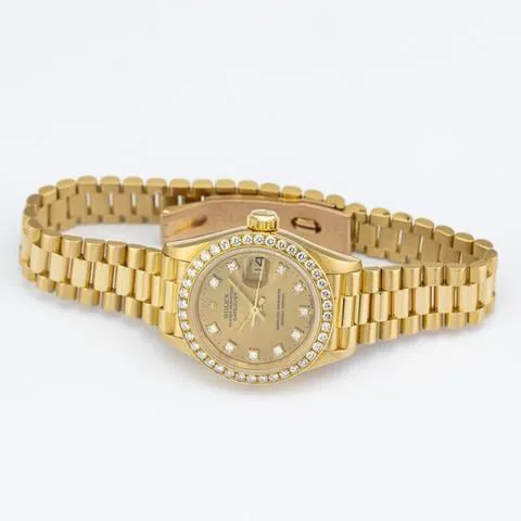 Rolex Lady-Datejust 69138 26mm Yellow gold Champagne 6