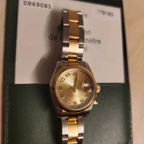 Rolex Lady-Datejust 179163 26mm Yellow gold and Stainless steel Gold 2