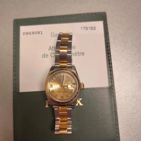 Rolex Lady-Datejust 179163 26mm Yellow gold and Stainless steel Gold 6