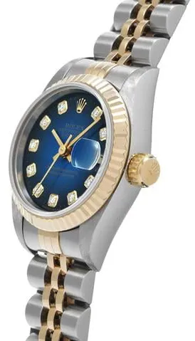 Rolex Datejust 69173G 26mm Stainless steel Blue 1