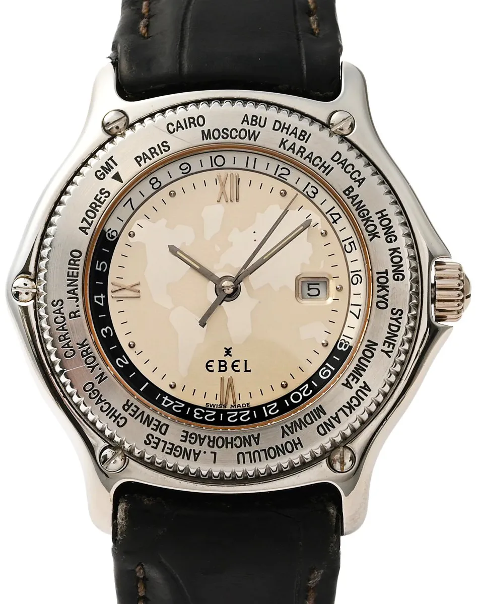 Ebel Voyager 9124913 38mm Stainless steel Silver