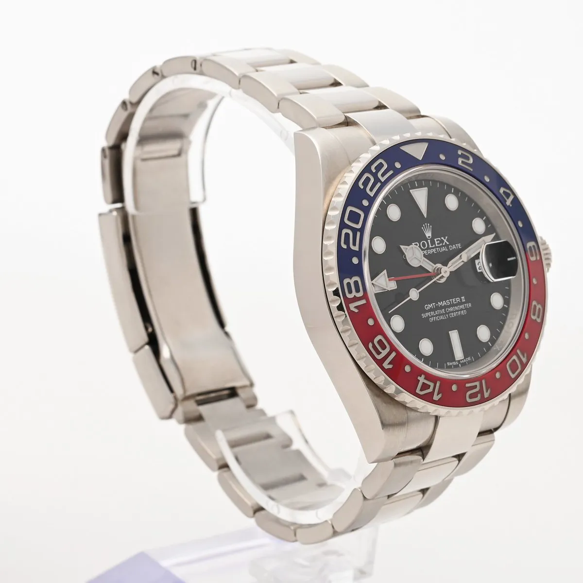 Rolex GMT-Master II 116719BLRO 40mm White gold Black 2