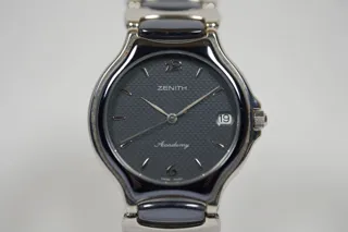 Zenith Academy 75.6000.226 33mm Acier Gris