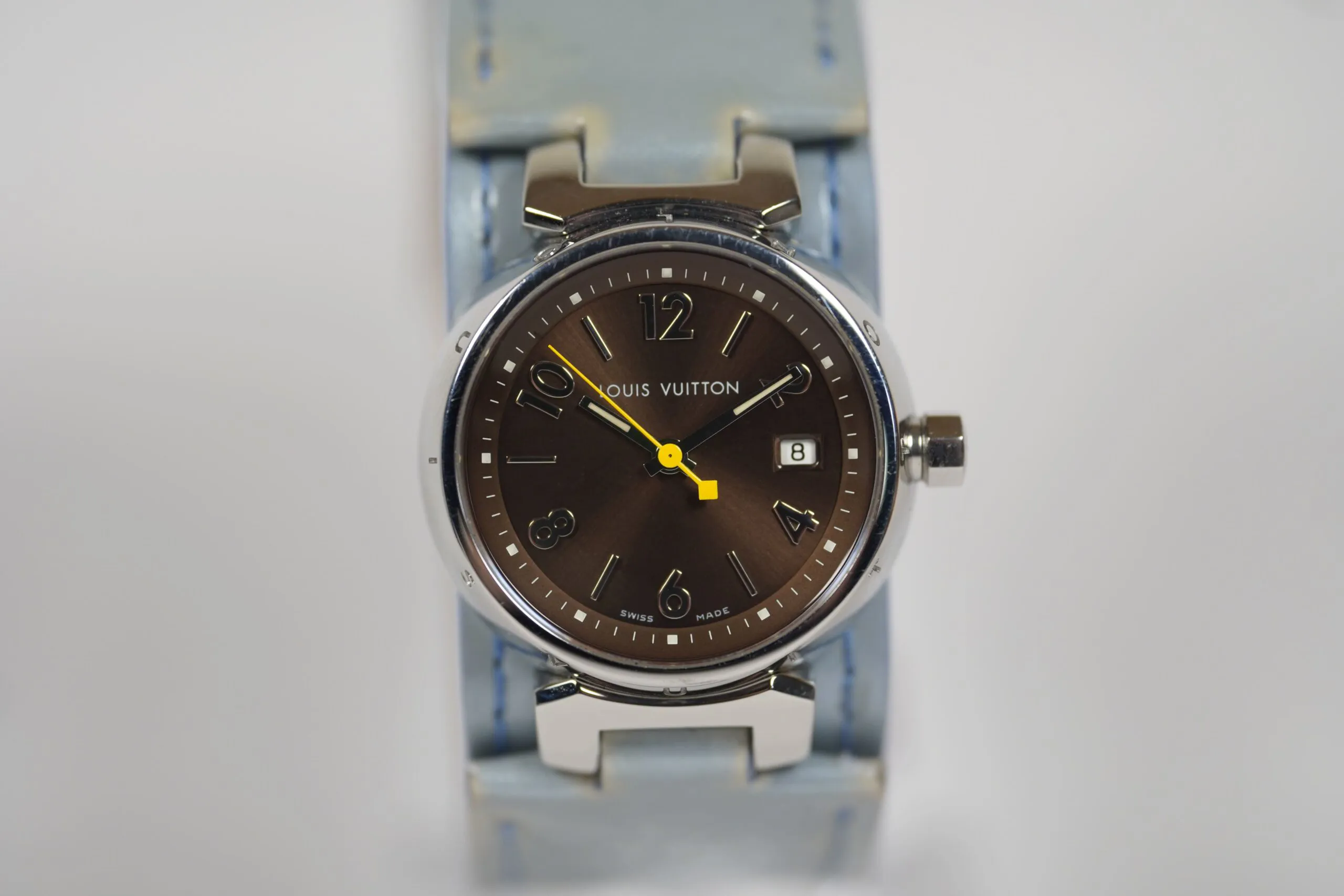 Louis Vuitton Tambour Q1211 28mm Acier