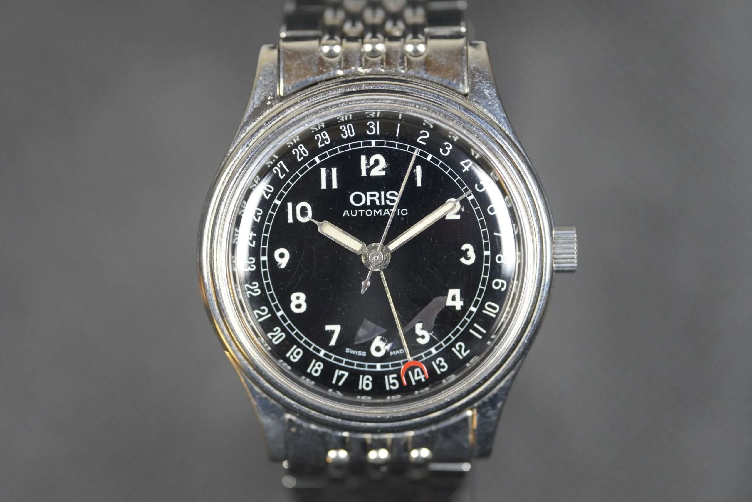 Oris Pointer Date 7403-40B 34mm Acier