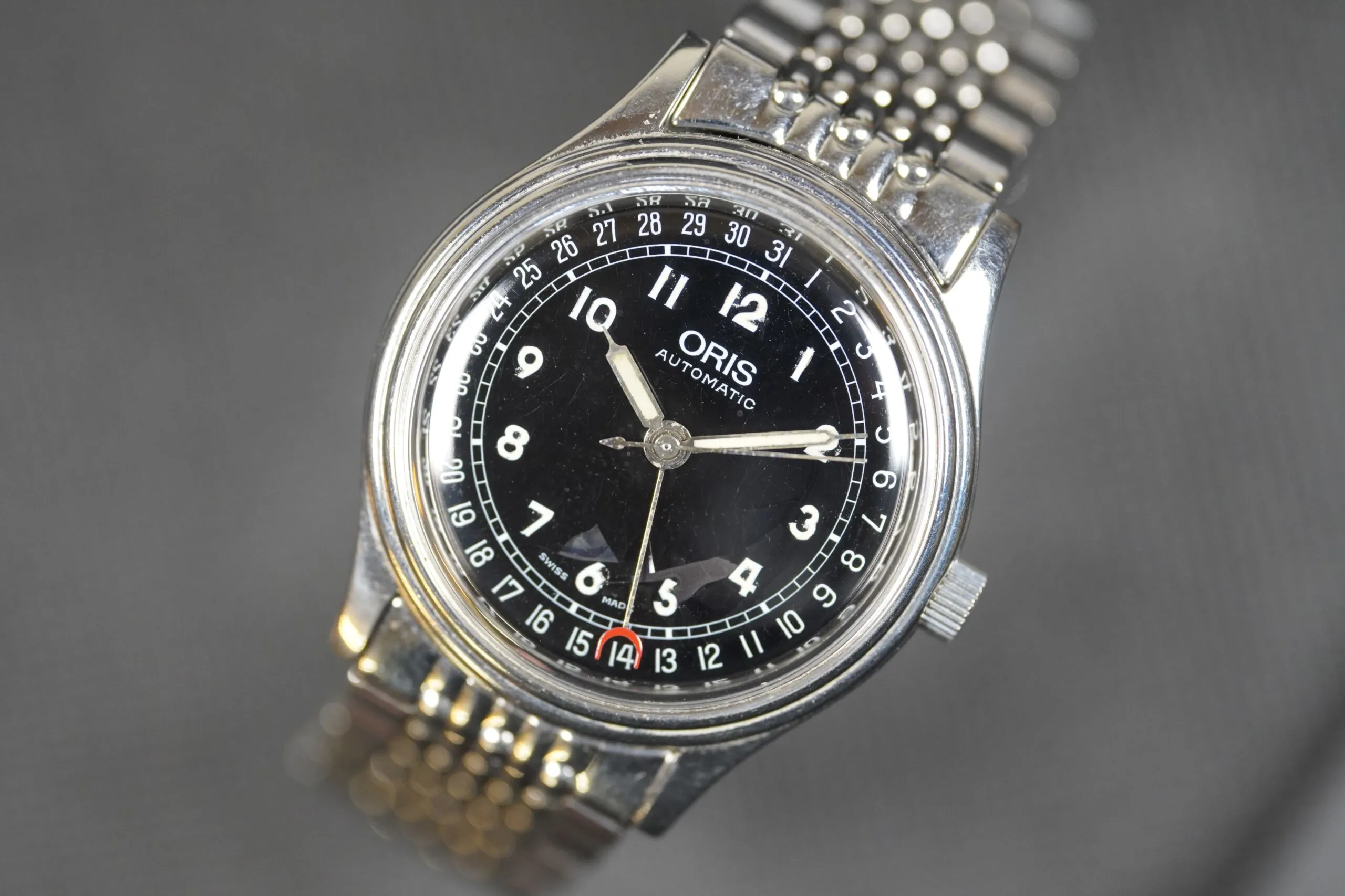 Oris Pointer Date 7403-40B 34mm Acier 1