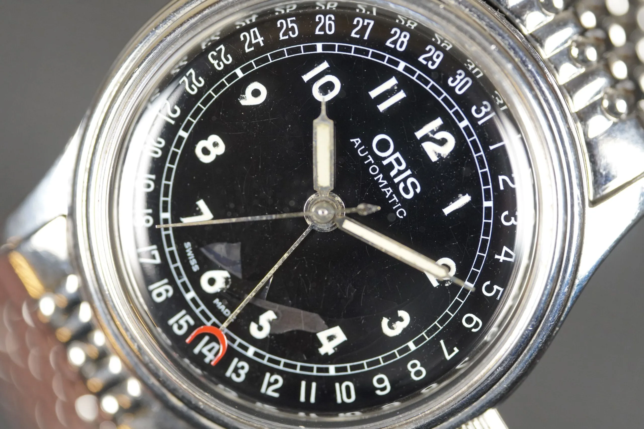 Oris Pointer Date 7403-40B 34mm Acier 4