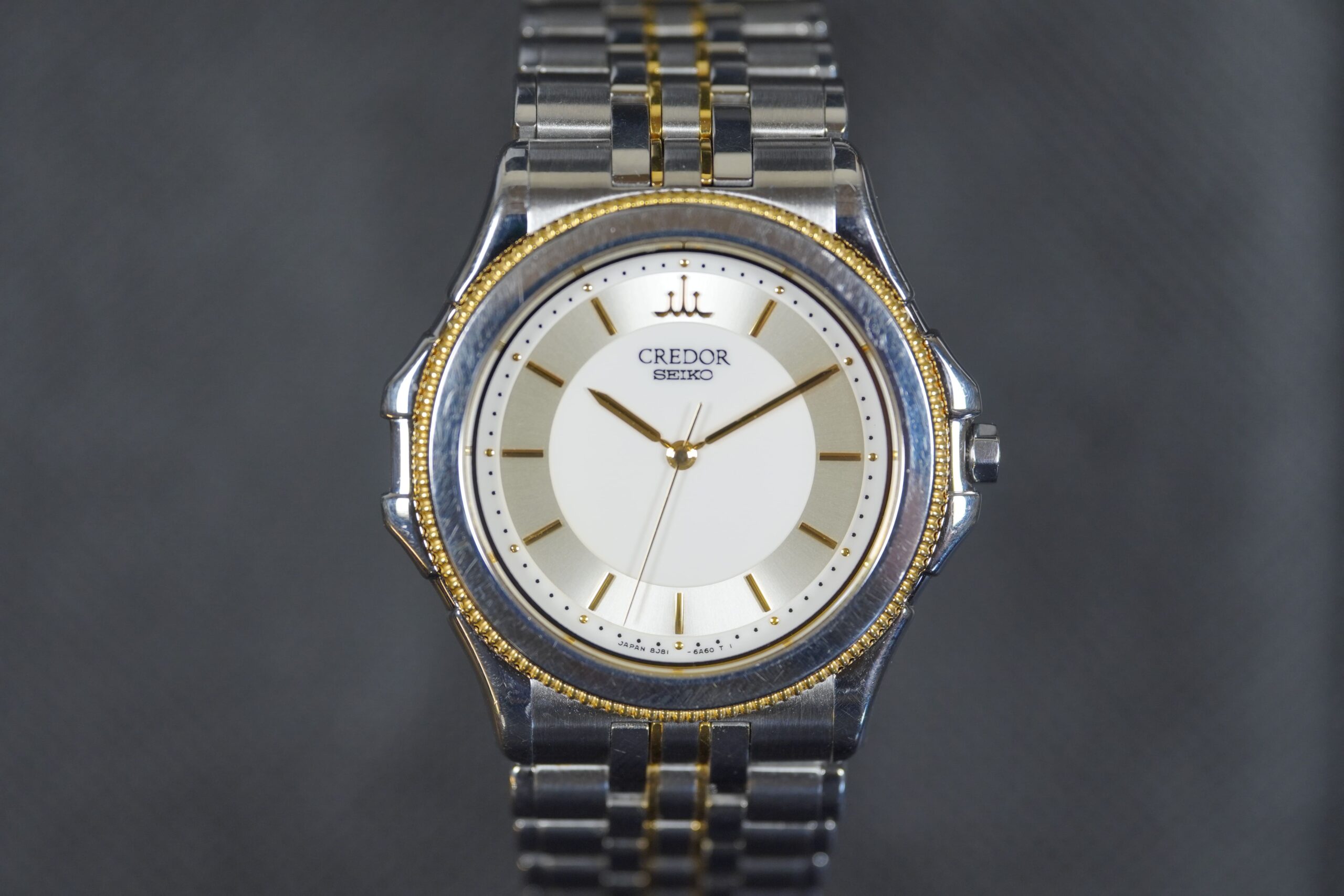 Seiko credor kinetic 18kt/ss