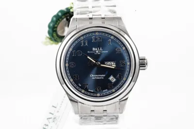 Ball Trainmaster NM1058D-SCJ-BE 41mm Stainless steel Blue 4