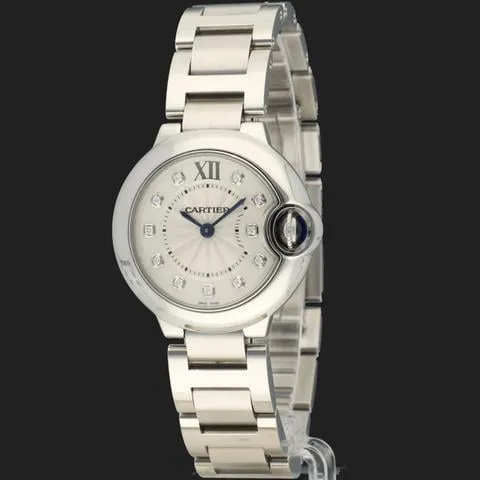 Cartier Ballon Bleu 28mm WE902073 28mm Stainless steel Silver