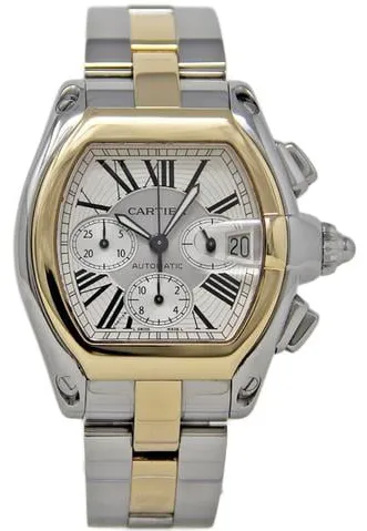 Cartier Roadster W62027Z1 48mm Stainless steel Silver 1