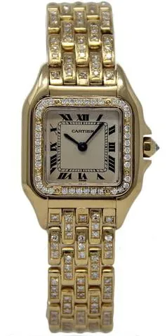 Cartier Panthère 866911 22mm Yellow gold White 3