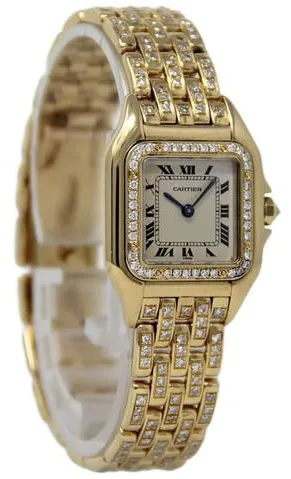 Cartier Panthère 866911 22mm Yellow gold White 4