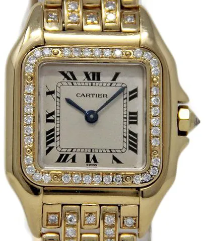 Cartier Panthère 1949-1 24mm Yellow gold White