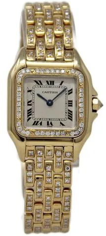 Cartier Panthère 1949-1 24mm Yellow gold White 1