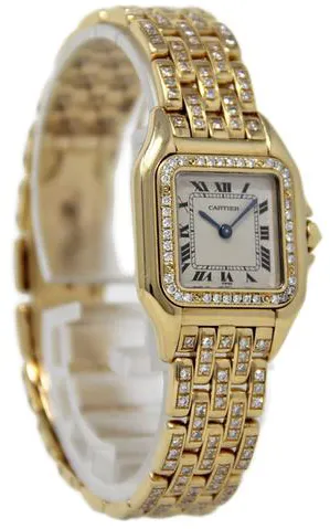 Cartier Panthère 1949-1 24mm Yellow gold White 2