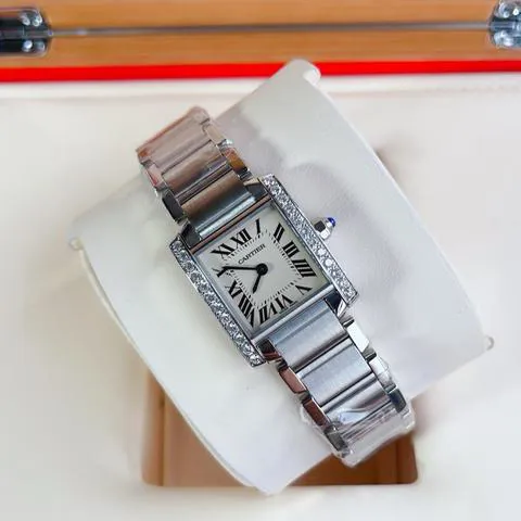 Cartier Tank Française W4TA0008 Stainless steel Silver 1