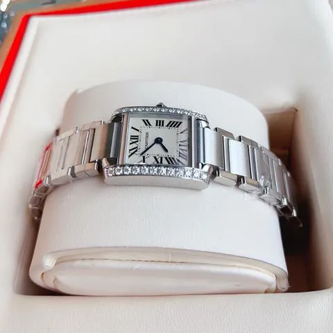 Cartier Tank Française W4TA0008 Stainless steel Silver 3