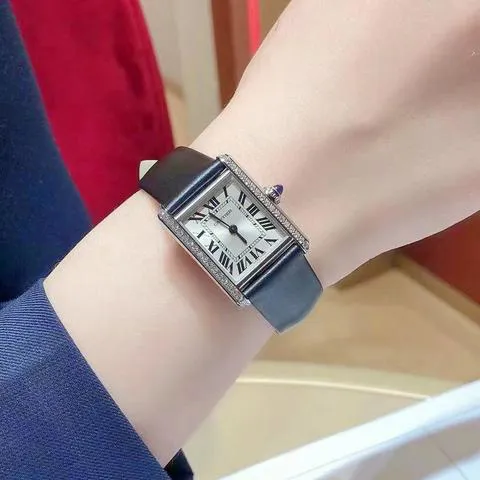 Cartier Tank Must W4TA0017 Stainless steel Silver