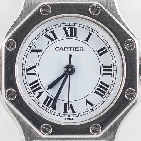 Cartier Santos 0906 25mm Stainless steel White 9