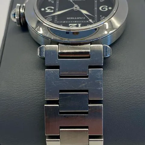 Cartier Pasha C 2324 35mm Stainless steel Black 4