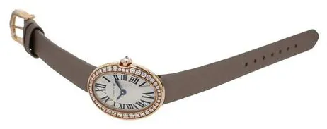 Cartier Baignoire wb520028 25.5mm Rose gold Silver 1