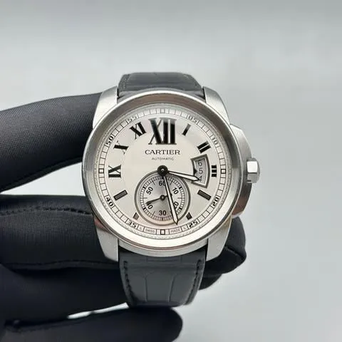 Cartier Calibre de Cartier W7100037 Stainless steel Silver