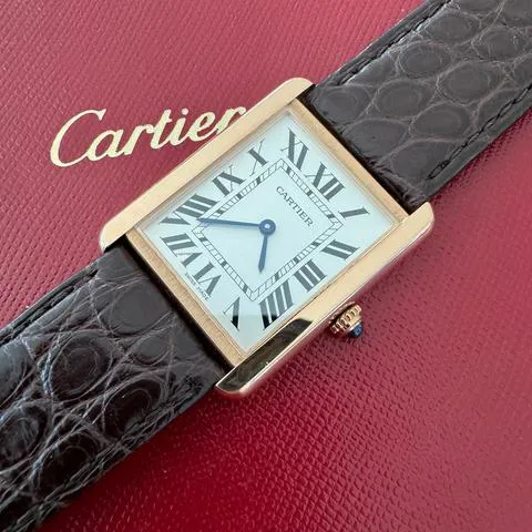 Cartier Tank Solo W5200025 Rose gold White