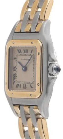 Cartier Panthère 6692 30mm Yellow gold and Stainless steel White 3