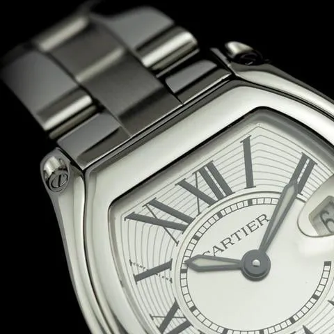 Cartier Roadster W62016V3 30mm Stainless steel Silver 2