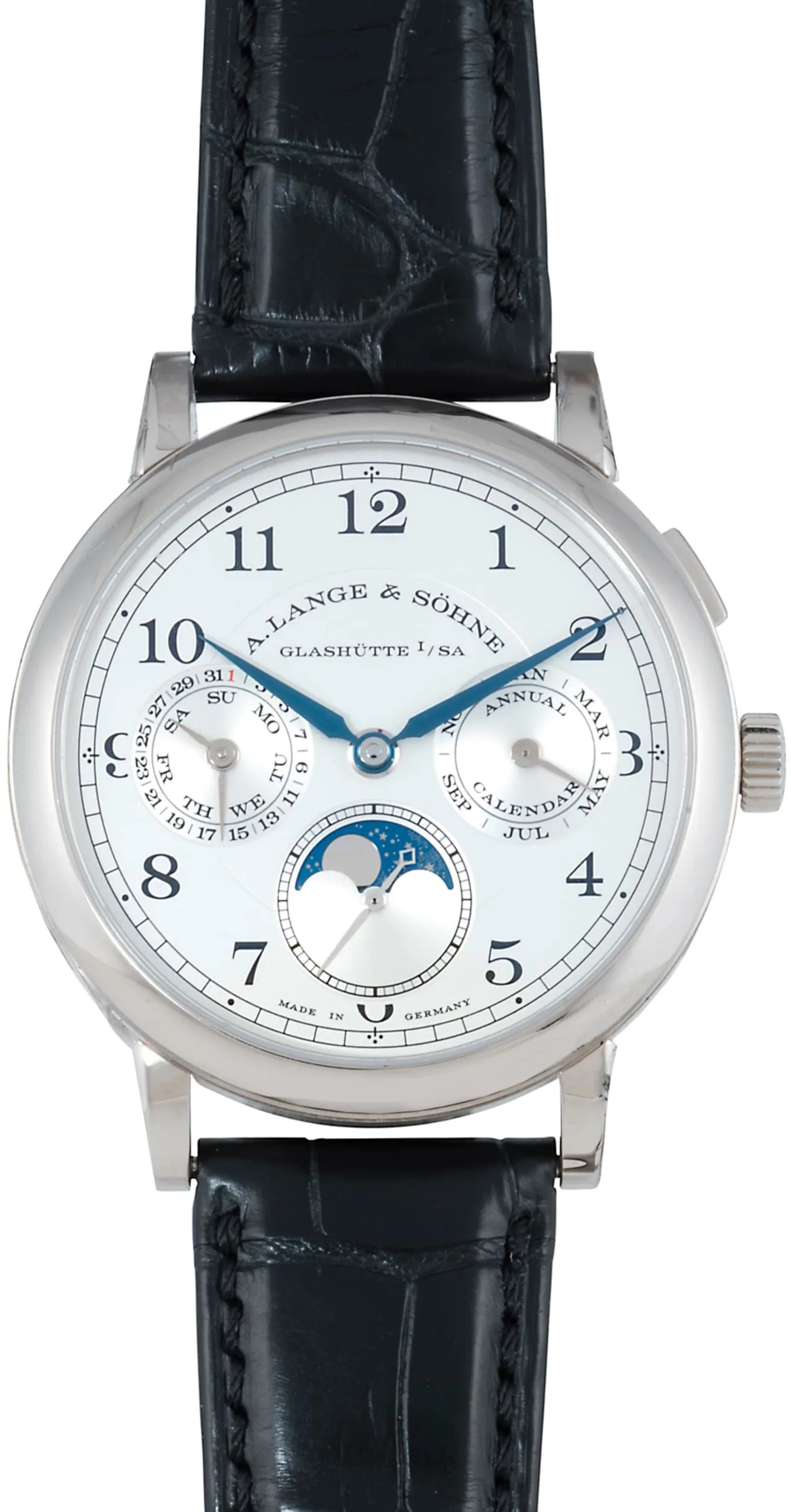 A. Lange & Söhne 1815 40991000/AS06788 40mm White gold Silver