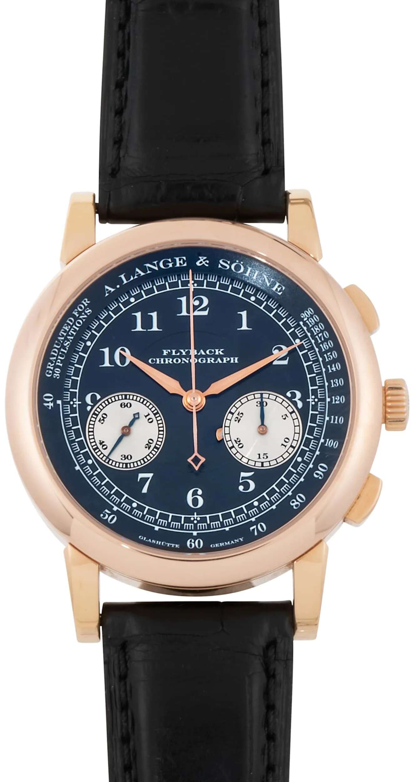 A. Lange & Söhne 1815 40991288/AS08315 39.5mm Rose gold Black