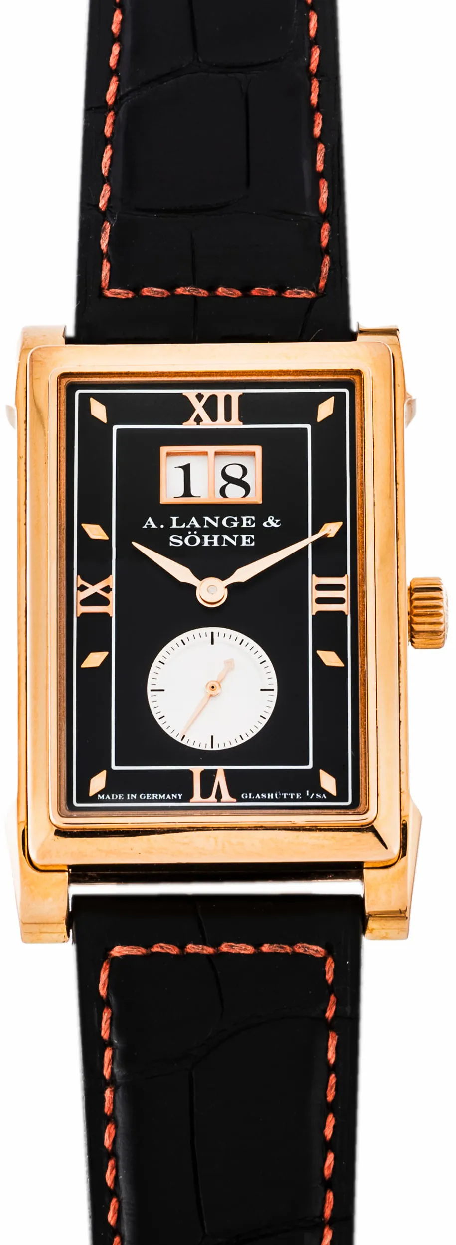 A. Lange & Söhne Cabaret 40991485/AS08777 26mm Rose gold Black